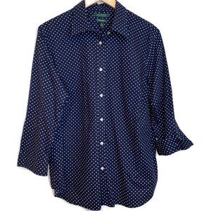 Lauren by Ralph Lauren Polka Dot Shirt